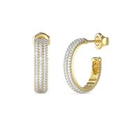 GUESS Pendientes 'Essenza' oro / transparente One Size oro / transparente