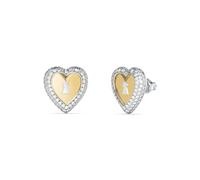 GUESS Pendientes oro / plata / transparente One Size oro / plata / transparente