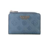GUESS Phoebe - Tarjetero con Cremallera Alrededor, Logotipo de Pizarra, Talla única, Logotipo de Pizarra, Talla única, Phoebe - Tarjetero con Cremallera