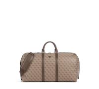 Guess Pisa Bolsa de fin de semana beige, imitación de cuero, 56 x 36 x 24cm