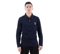 GUESS Polo de hombre Oliver Long Sleeve Polo negro E25GU10 M4YP36J1314, G7v2 - Smart Blue, M
