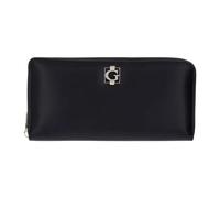 GUESS Monedero Audrey Logo SLG Zip Around Wallet Black Negro