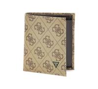 GUESS Portafoglio Small Mito SMVELELEA22 Uomo Beige Profondità 1.5 cm Lunghezza 9.4 cm Altezza 10.4 cm Pelle