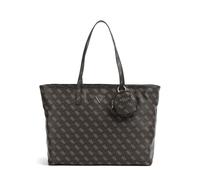 Guess Power Play Bolsa shopping moreno, imitación de cuero, mujer