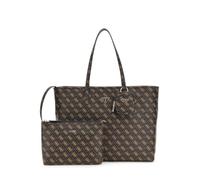 GUESS Power Play II Large Tech Tote Brown Logo