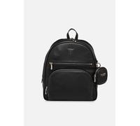 Guess Mochila Power Play imitación de cuero negra para mujer 12 L