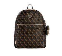 Guess Power Play Mochila moreno, imitación de cuero, mujer, 13L