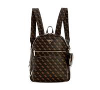GUESS Power Play Large Tech Backpack Mochila, marrón (Brown Logo), Mujer