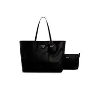 Guess Power Play Bolsa shopping negro, imitación de cuero, mujer