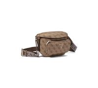 GUESS Power Play Sling, Bandolera, riñonera para Mujer, Logotipo de Latte, Talla única