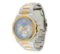 GUESS Reloj analógico azul claro / oro / negro / plata One Size azul claro / oro / negro / plata