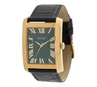 GUESS Reloj analógico 'Clyde' oro / verde oscuro / negro One Size oro / verde oscuro / negro
