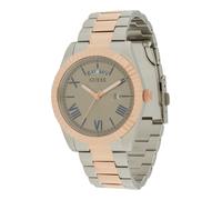 GUESS Reloj analógico 'CONNOISSEUR' dorado / gris plateado One Size dorado / gris plateado