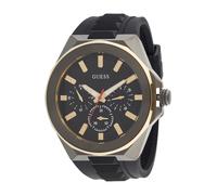 GUESS Reloj analógico 'Dashboard' oro / gris plateado / negro One Size oro / gris plateado / negro