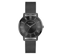 GUESS Reloj analógico de Cuarzo para Hombre con Correa de Malla GW0832G2, Negro, Clásico