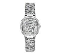GUESS Reloj analógico de Cuarzo para Mujer, Talla única, Plata 32019893, Plata, Talla única, Pulsera
