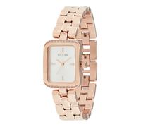 GUESS Reloj analógico 'ISLA' oro rosa / transparente / offwhite One Size oro rosa / transparente / offwhite