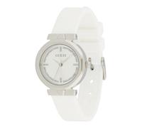 GUESS Reloj analógico 'MINI RUMOUR' plata / blanco One Size plata / blanco