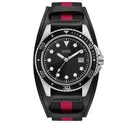 GUESS Reloj Analógico para Hombre de Cuarzo con Correa en Nailon W1051G1