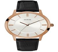 Guess Reloj Analógico para Hombre de Cuarzo con Correa en Piel W0664G4