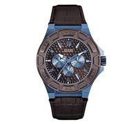 Guess Reloj analogico para Hombre de Cuarzo con Correa en Piel W0674G5