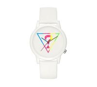 Guess Reloj Analógico para Mujer de Cuarzo con Correa en Silicona V1024M1