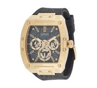 GUESS Reloj analógico 'Phoenix' oro / negro One Size oro / negro