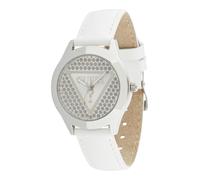 GUESS Reloj analógico plata / transparente / blanco One Size plata / transparente / blanco