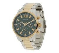 GUESS Reloj analógico 'Walker' oro / pino / plata One Size oro / pino / plata
