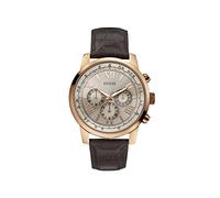 Guess Reloj con Correa de Piel W0380G4