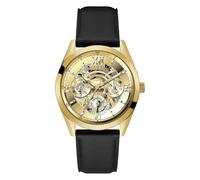 Guess - Reloj de acero y piel, moderno, cód. GW0389G2