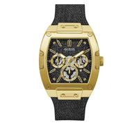 GUESS Reloj analógico 'Phoenix' oro / negro, Talla One Size