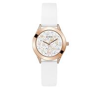 GUESS Reloj Analógico para Mujeres de Cuarzo con Correa en Silicona GW0381L3