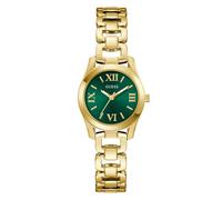 Guess Reloj de Pulsera para Mujer VEDA Dorado, 28 mm, con Correa de Acero Inoxidable y protección contra el Agua de 3 Bares, GW0927L2