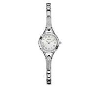 GUESS Reloj Deportivo de Silicona de 40 mm, Tono Plateado/Plateado, NS, Angelic