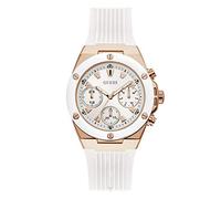 GUESS Reloj Analógico para Mujeres de Cuarzo con Correa en Silicona GW0030L3