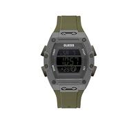 GUESS Reloj Hombre Digital Cuarzo con Correa de Silicona GW0340G3