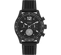 Guess Reloj Cronógrafo para Hombre de Cuarzo con Correa en Silicona W0971G1
