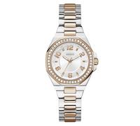 GUESS Reloj Mujer Contessa GW0877L4 - Acero Reciclado, Correa Bicolor Oro Rosa, 34mm