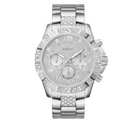 GUESS Reloj analógico plata / transparente, Talla One Size