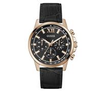 Guess Reloj Multiesfera para para Hombre de Cuarzo con Correa en Cuero GW0901G5