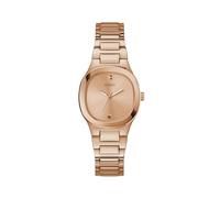 GUESS Reloj para Mujer de 32 mm, Pulsera de Tono Dorado, Esfera champán, Caja Dorada, Tono Oro Rosa/Tono Oro Rosa/Oro Rosa, Clásico