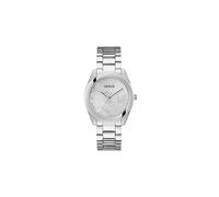 GUESS Reloj para Mujer de 40 mm, Pulsera de Tono Dorado, Esfera champán, Caja Dorada, Plata, Pulsera