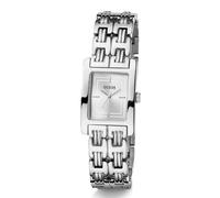 Guess Cove GW1026L1 - Reloj de Pulsera analógico para Mujer, 23 mm, Acero Inoxidable, Cuarzo, Correa de Acero Inoxidable, Color Plateado