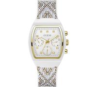 Guess Rendezvous GW0863L2 - Reloj de Pulsera para Mujer (plástico, 36 mm, Correa de Silicona, 3 Bares), Color marrón