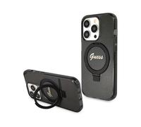Carcasa para móvil - GUESS H56350, Compatible con Apple iPhone 15 Pro Max, Negro