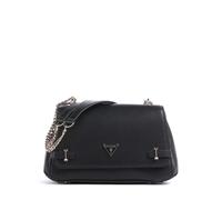 Guess Rosalba Bolso de hombro negro, imitación de cuero, mujer