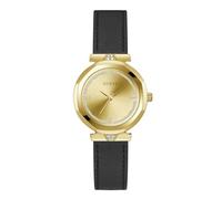 GUESS Rumour GW0689L2 Reloj de pulsera de piel para mujer, dorado, Correa