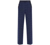 GUESS Sabrina Sailor Pant Blue Mood Multi Talla: 42 | Pantalones Rectos Outlet | Mujer | Azul