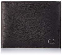 Guess - Saddle Flat Billfold, Carteras Hombre, Gris (Grey)